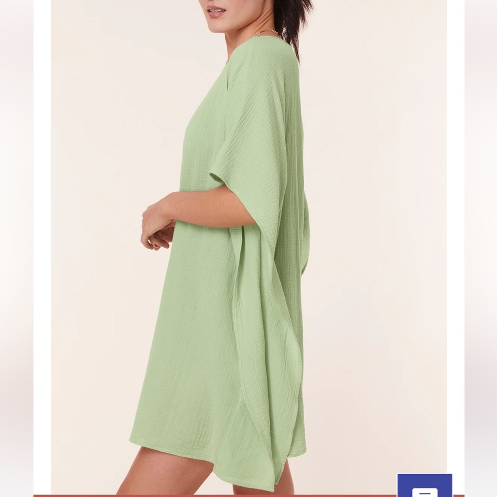 ANDIE White The Magdalena Caftan Coverup AAT167 - Picture 7 of 9